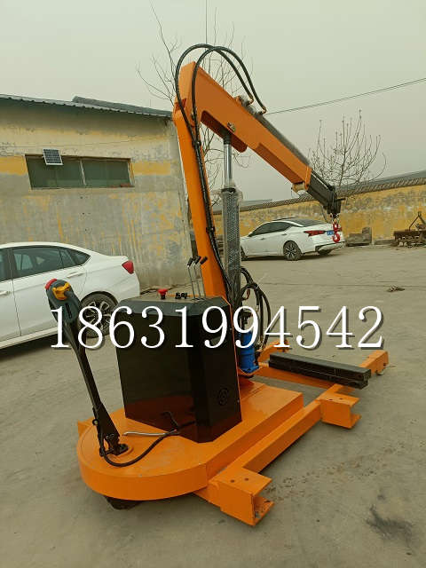 民雄乡自卸车厢随车吊 自制轮式四不像起重机 四驱平板吊 5吨 贵盛